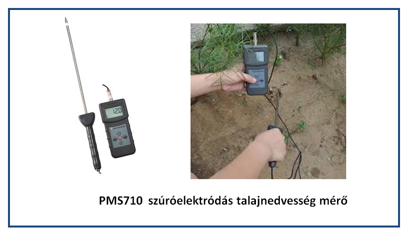 talajnedvesség mérő