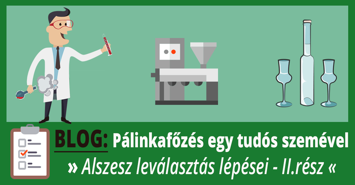 Alszesz leválasztás lépései és magyarázata